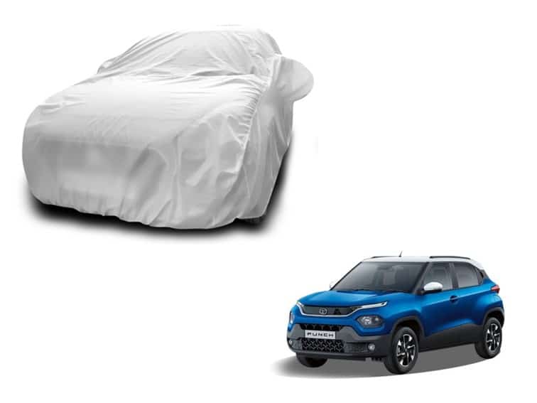 Tata Punch New Silver Car Body Cover
