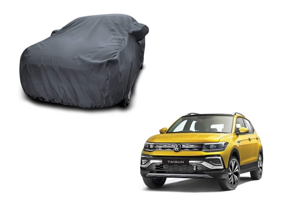 Volkwagen Taigun American Grey Car Body Cover