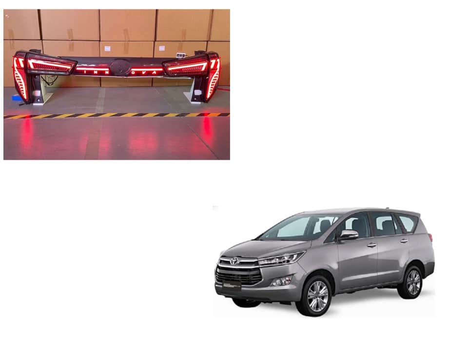 Innova Crysta 2021 Q-8 LED Taillights with Unique Design