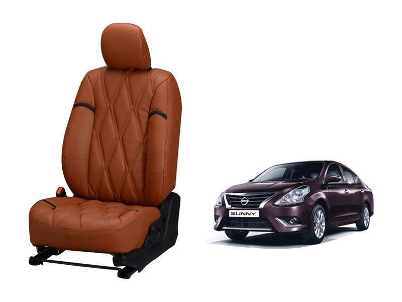 Nissan Sunny Kite Series 3D Custom Nappa Leather Car Seat Covers