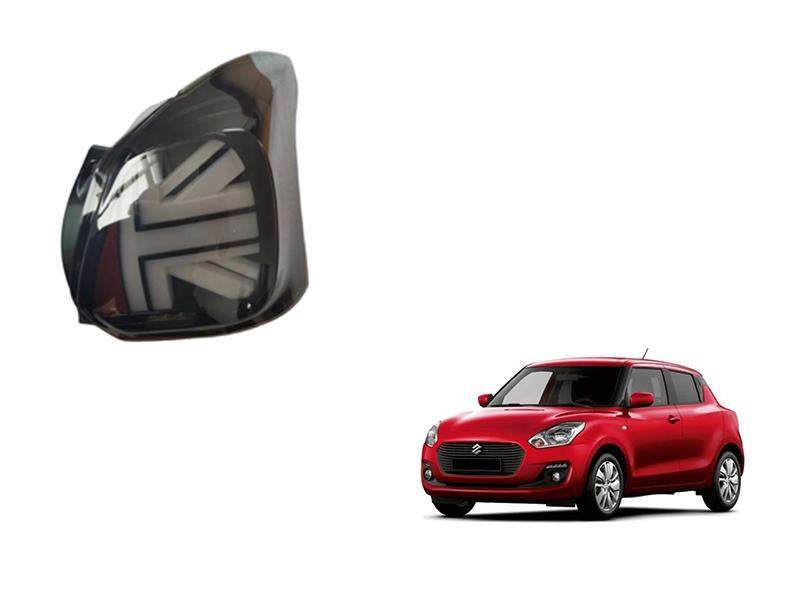 Maruti Suzuki Swift 2018 Union Jack LED Customized Taillights