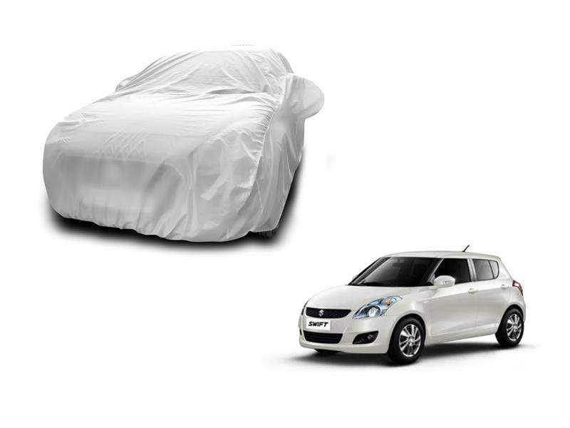 Silver Car Body Cover for Swift