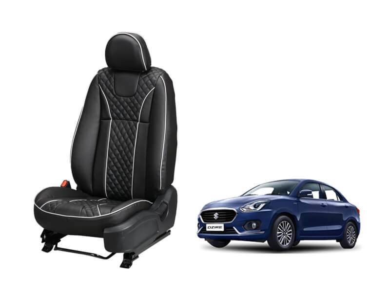 Maruti Suzuki Swift Dzire 2017 MOON SERIES 3D CUSTOM ART LEATHER CAR SEAT COVERS
