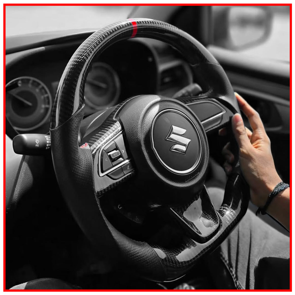 Swift 2018 Real Carbon Steering Wheel