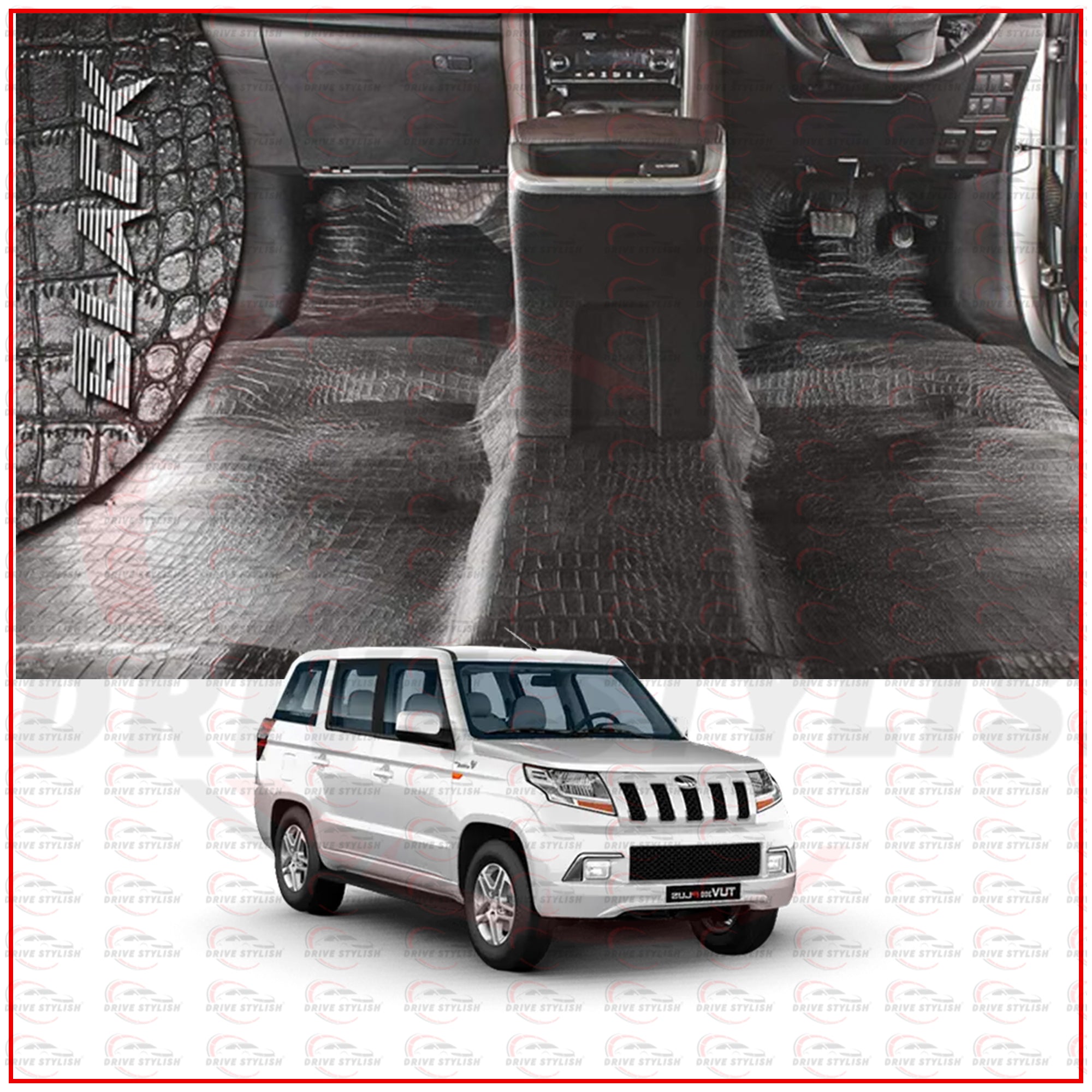 Car Flooring Lamination for the Mahindra TUV 300