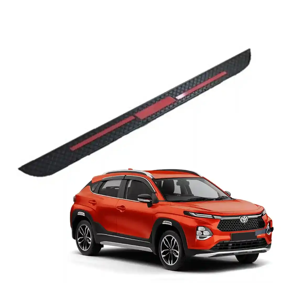 Side Stepper Red LIne For Toyota Taisor || Drivestylish