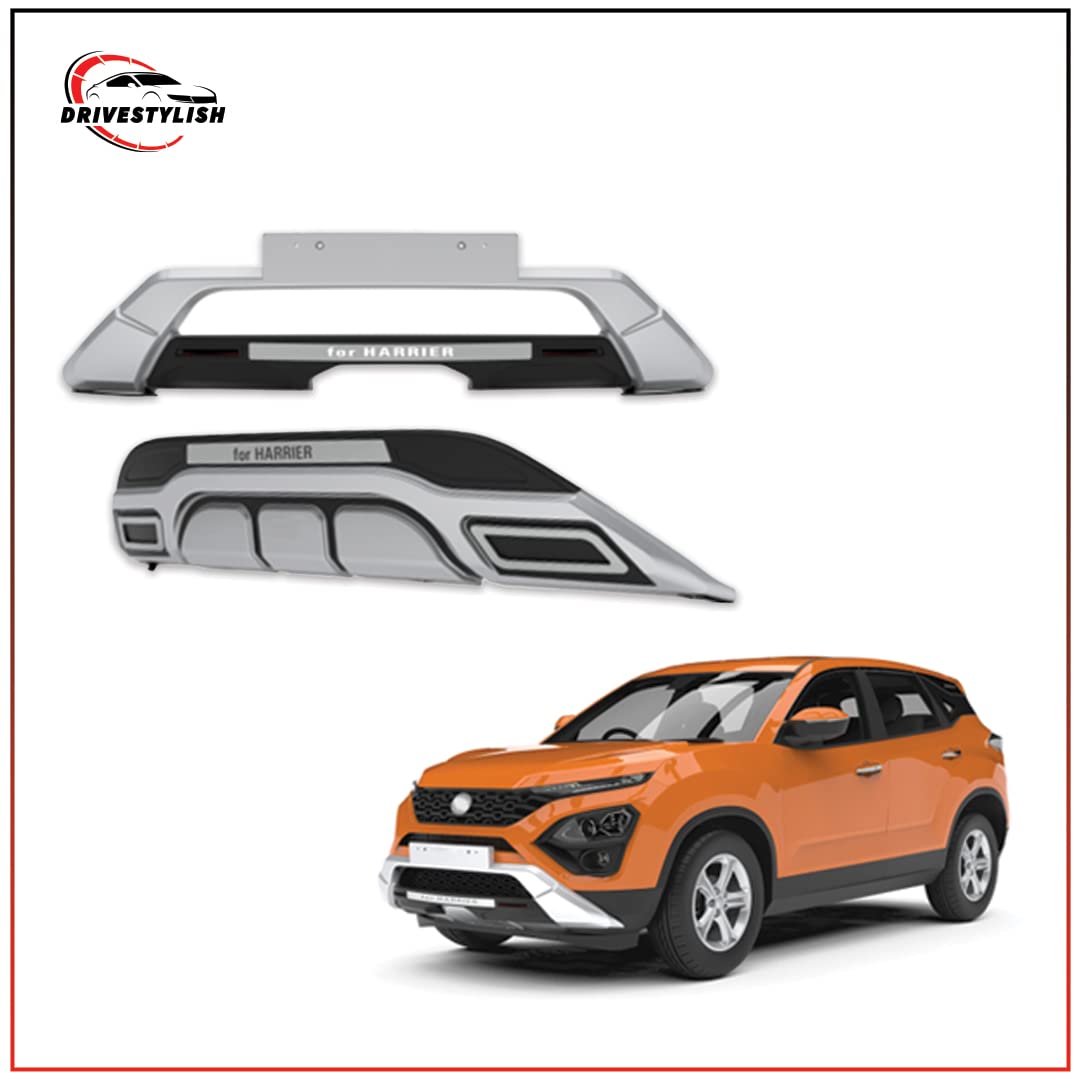 Tata Harrier - Front and Rear Bumper Protector