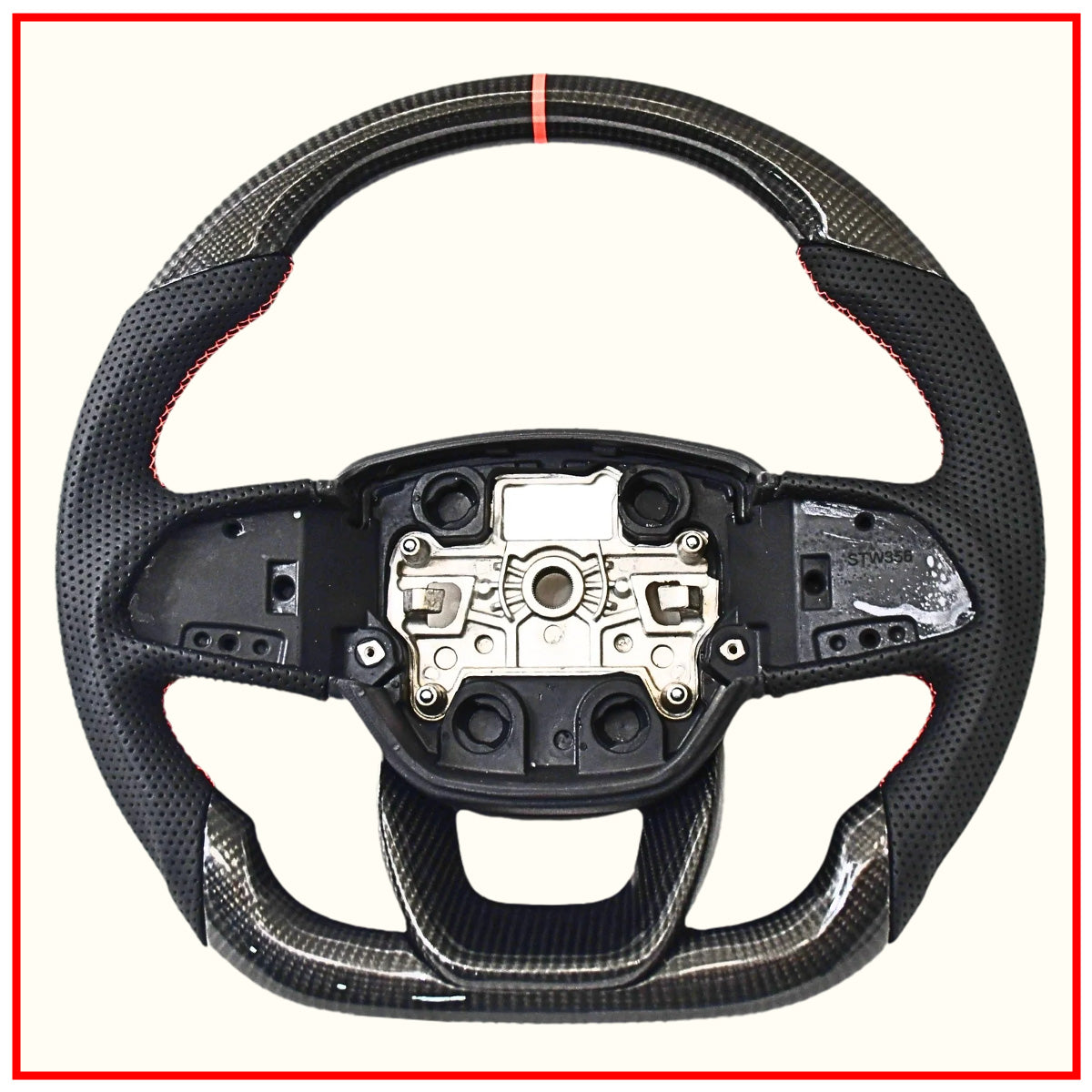 Thar Roxx Real Carbon Steering Wheel