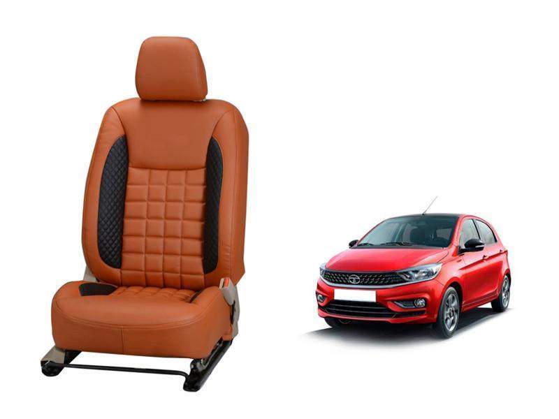 Tata Tiago Prism Series 3D Custom Nappa Leather Car Seat Covers