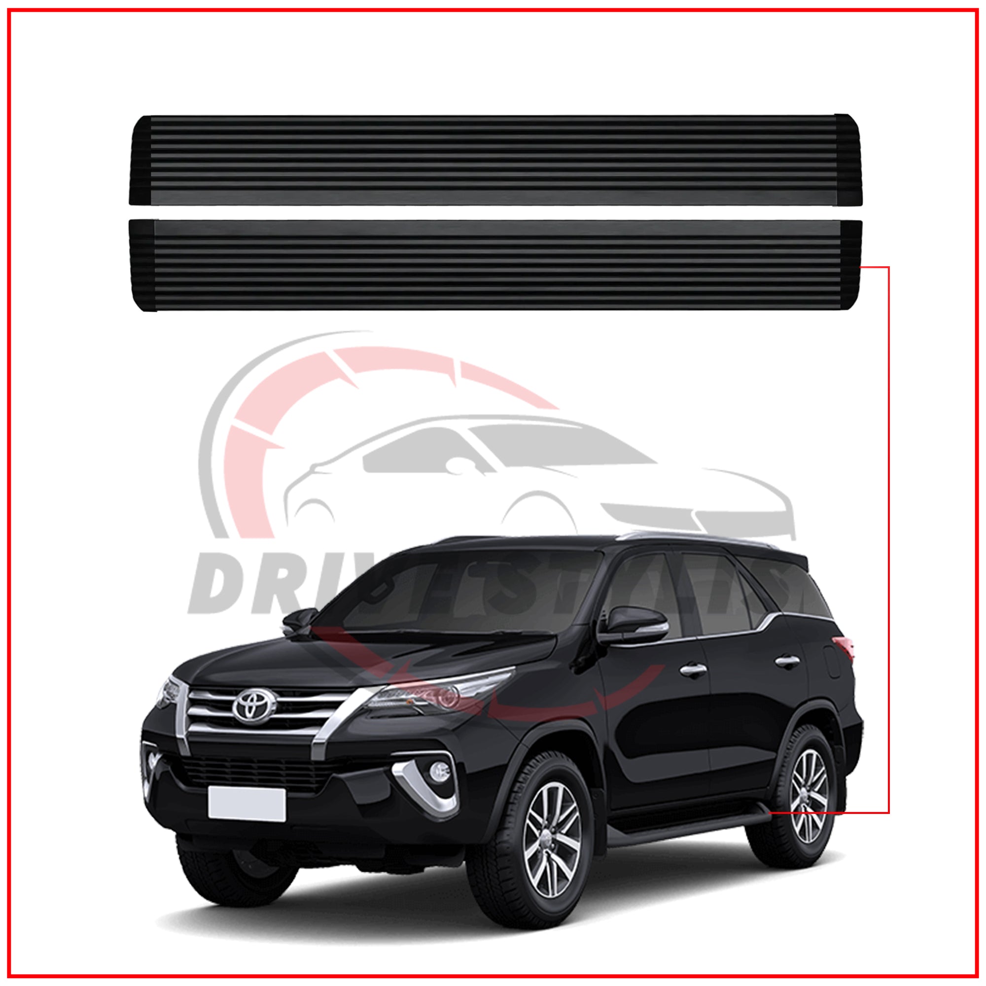 Toyota Fortuner Automatic Side Stepper (Door Side e-Step)
