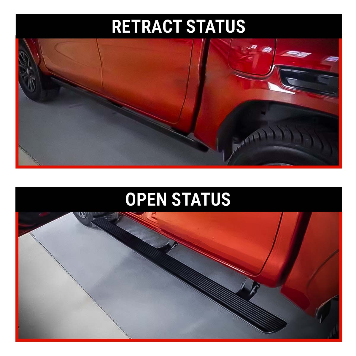 Toyota Hilux E-side stepper