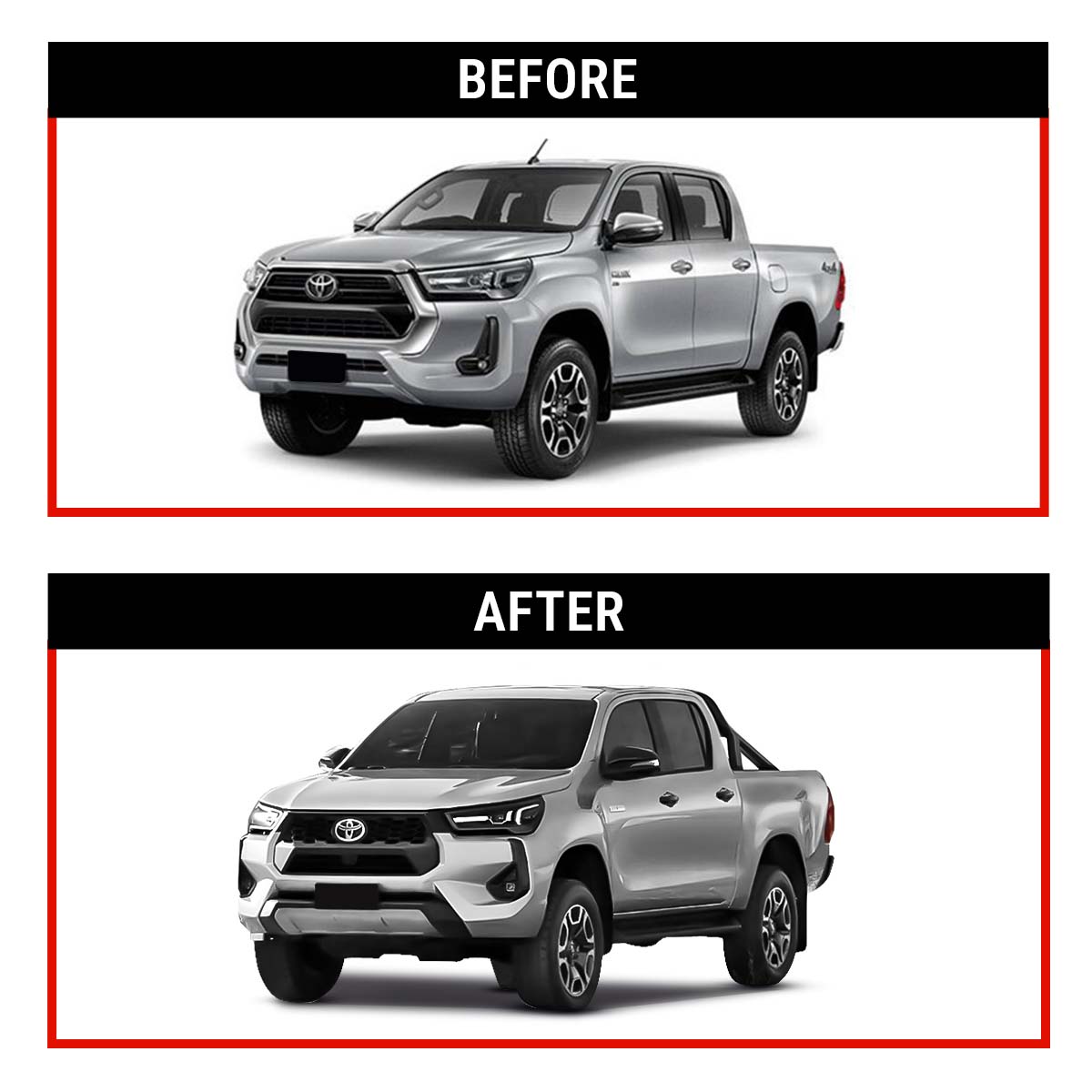 Toyota Hilux Facelift Kit