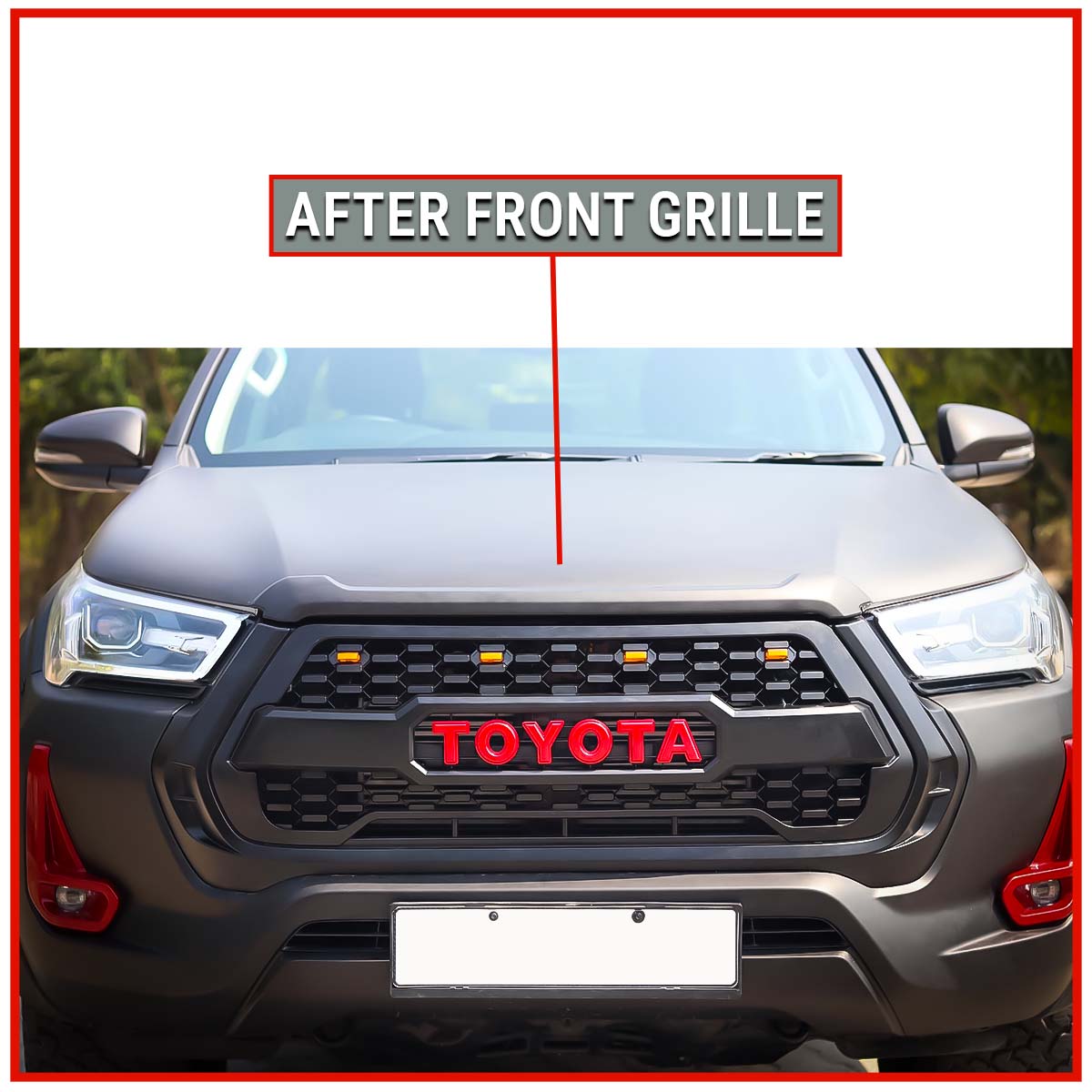 Toyota Hilux Front Grilles