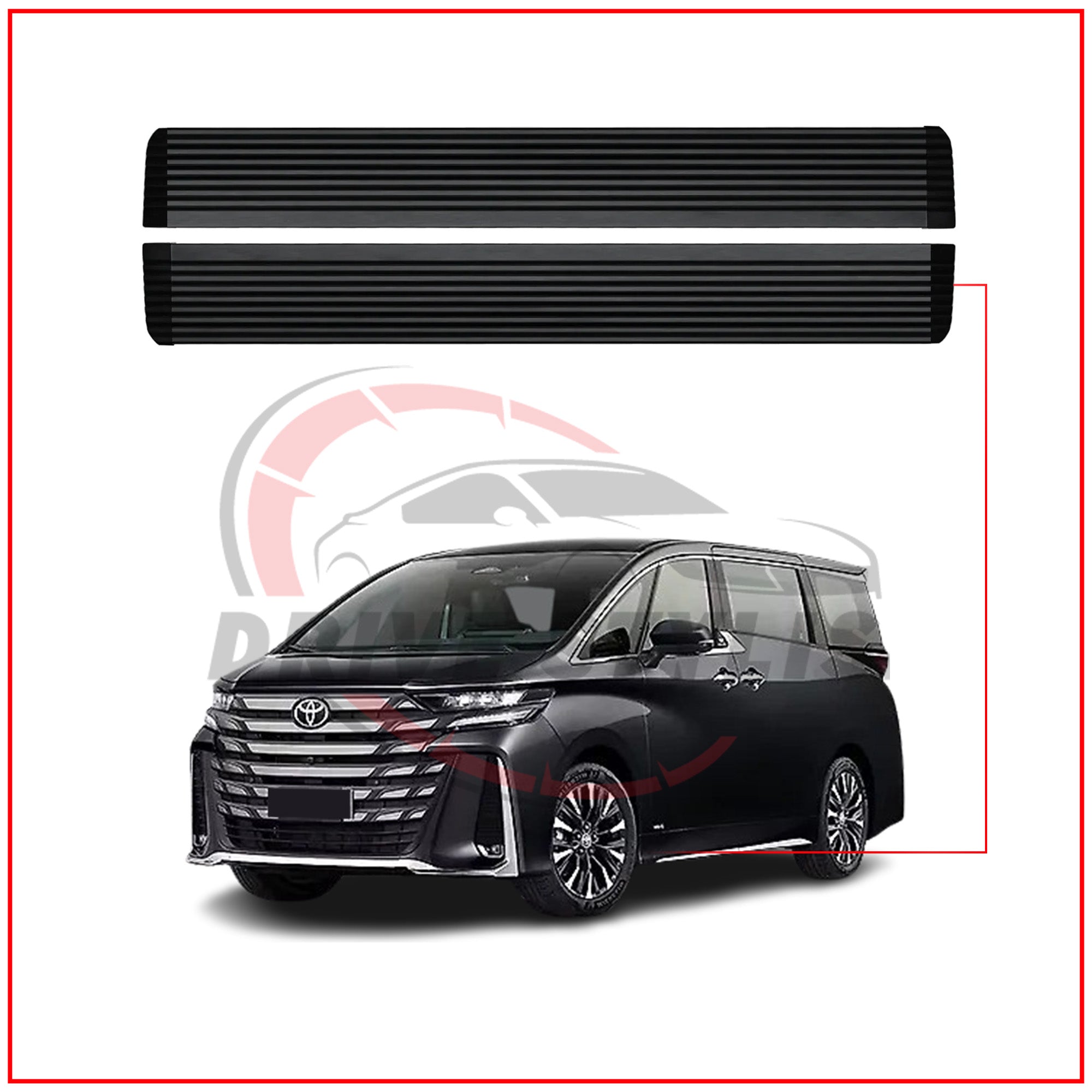 Toyota Vellfire Electric Side Stepper || Drivestylish Automatic Footrest