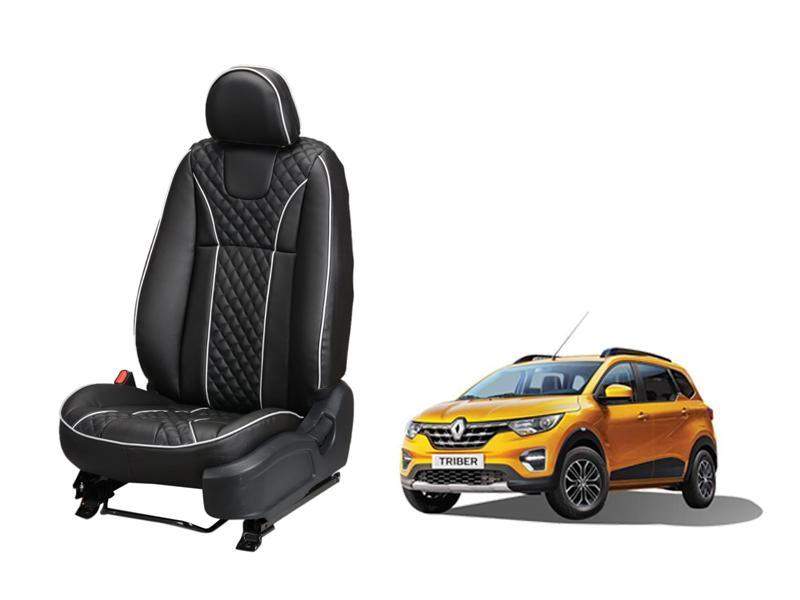Renault Triber MOON SERIES 3D CUSTOM ART LEATHER CAR SEAT COVERS