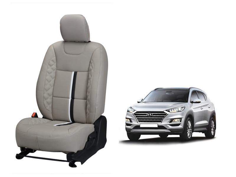 Hyundai Tucson Trace Series 3D Custom Nappa Leather Car Seat Covers