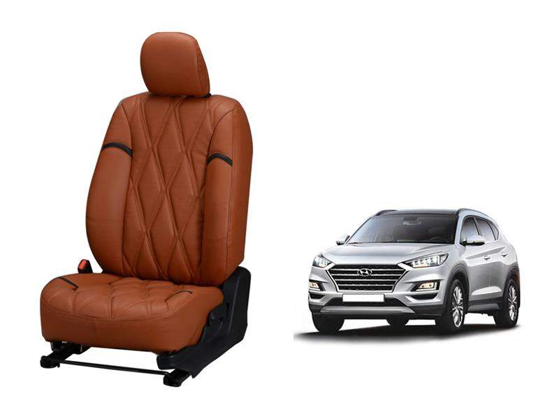 Hyundai Tucson Kite Series 3D Custom Nappa Leather Car Seat Covers