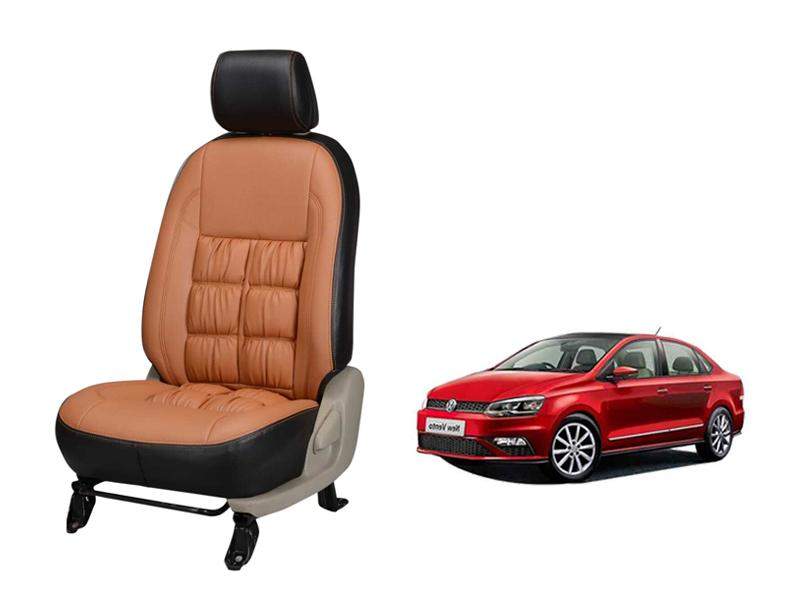 Volkwagen Vento Comfort Series 3D Custom Stallion Leather Car Seat Covers