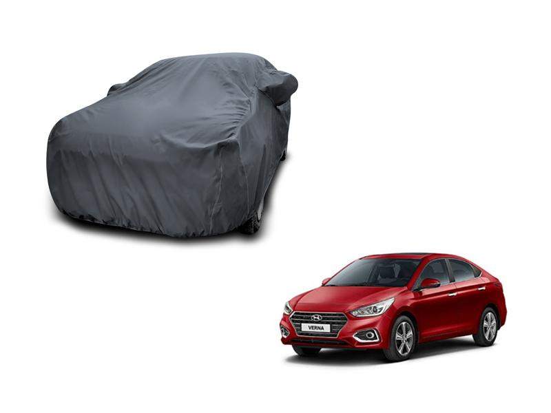 Hyundai Verna 2017 American Grey Car Body Cover