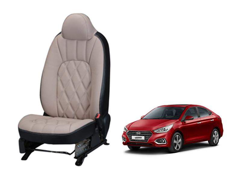 Hyundai Verna 2017 Threading SERIES 3D CUSTOM ART LEATHER CAR SEAT COVERS