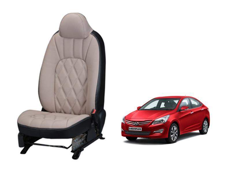 Hyundai Verna Fluidic Threading SERIES 3D CUSTOM ART LEATHER CAR SEAT COVERS