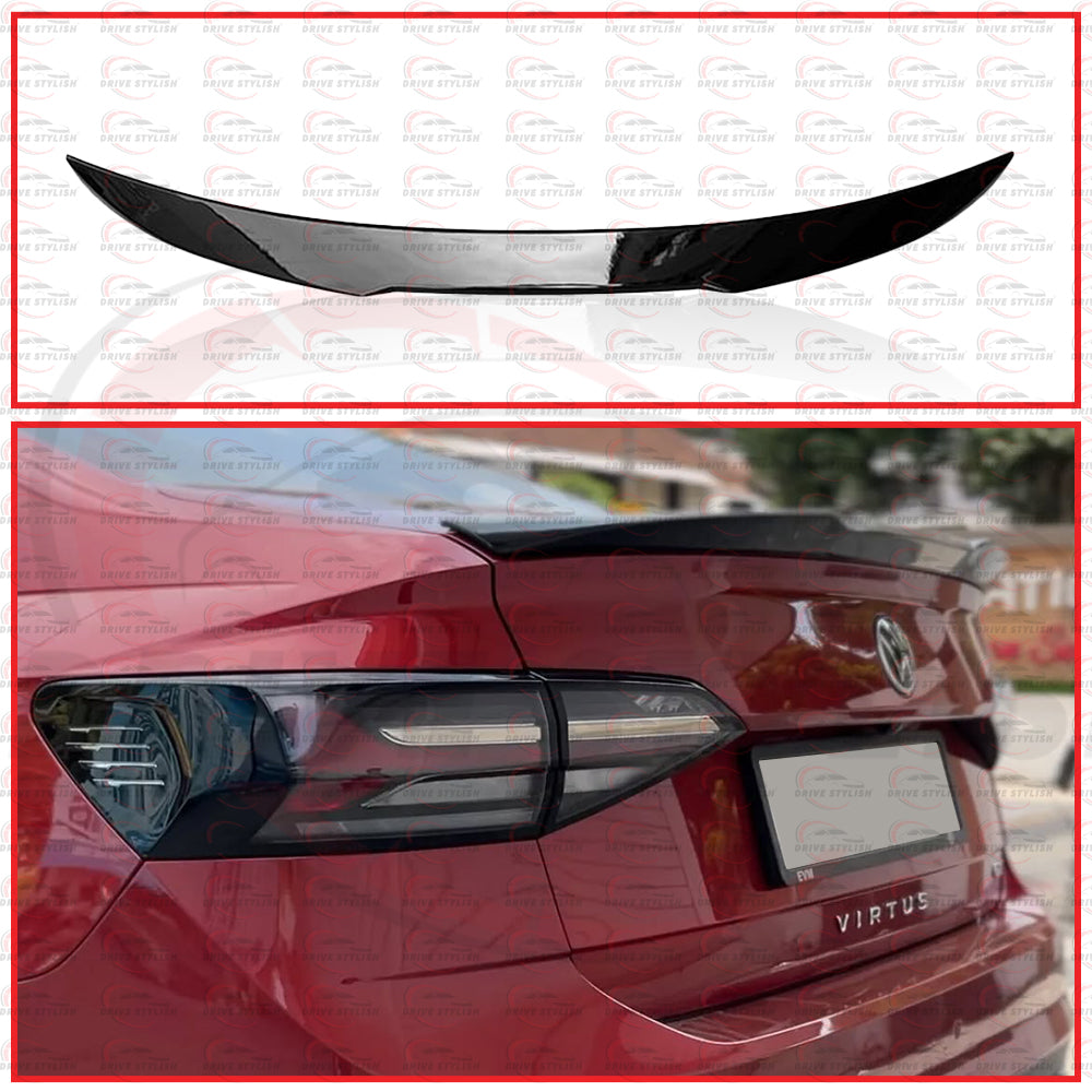 Virtus M4 Type Spoiler || Glossy Black