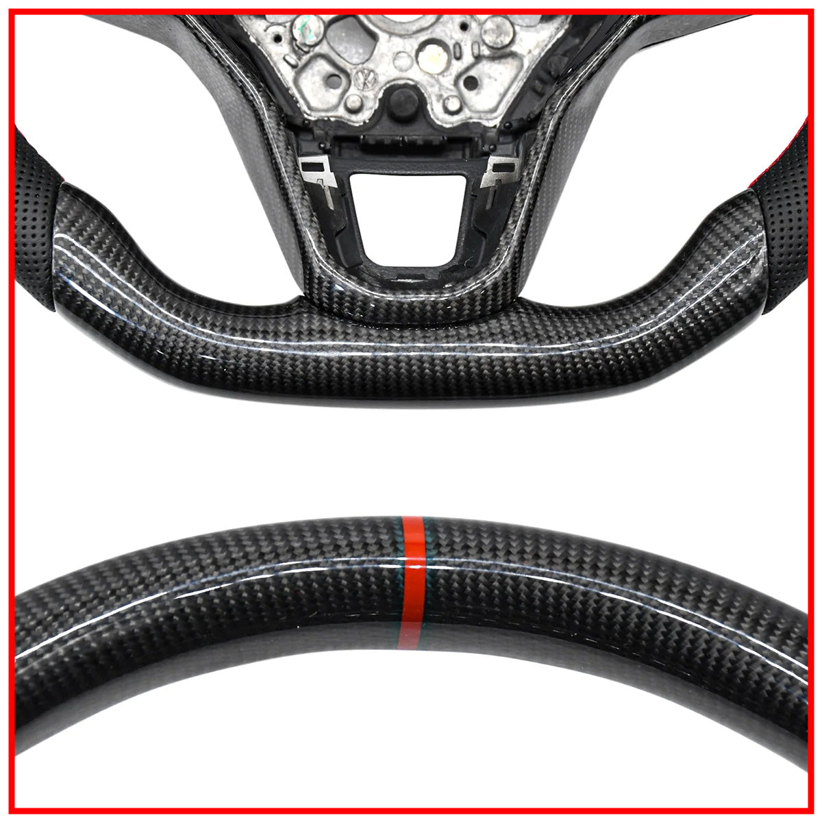 Virtus Manual Real Carbon Steering Wheel