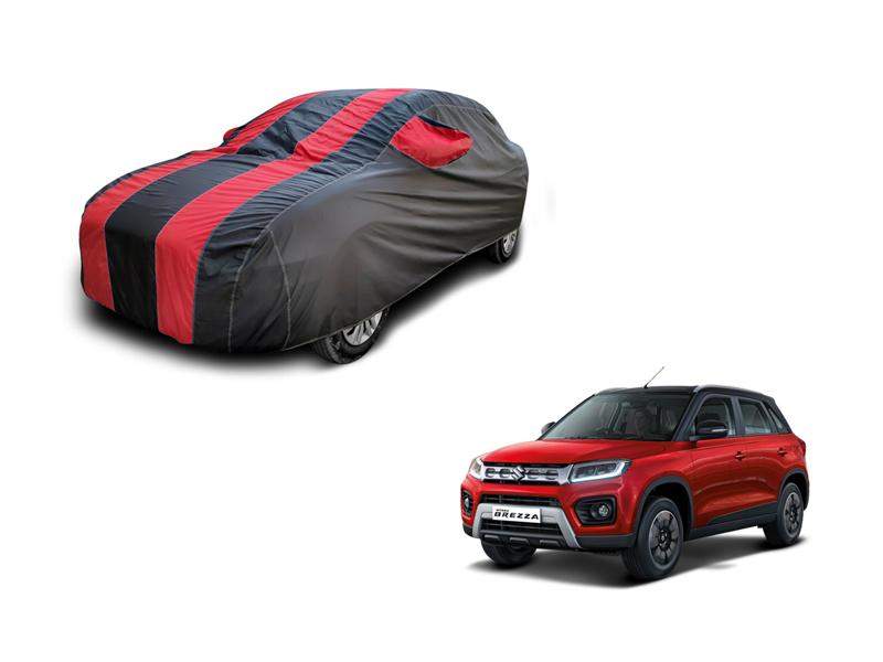 Maruti Suzuki Vitara Brezza 2020 Double Colour Lining Car Body Cover