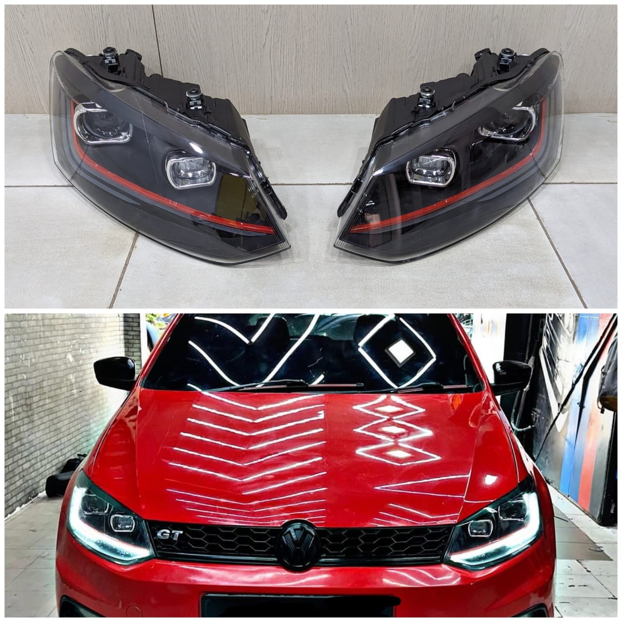 Volkswagen Polo Car Projector Headlight