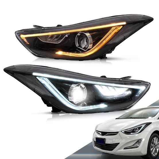 Hyundai Elantra 2012 Car Headlight