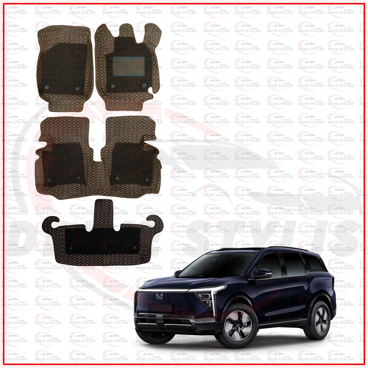 Best 7D Car Mats for Mahindra XEV 9S