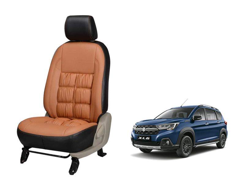 Maruti Suzuki XL-6 Comfort Series 3D Custom Stallion Leather Car Seat Covers