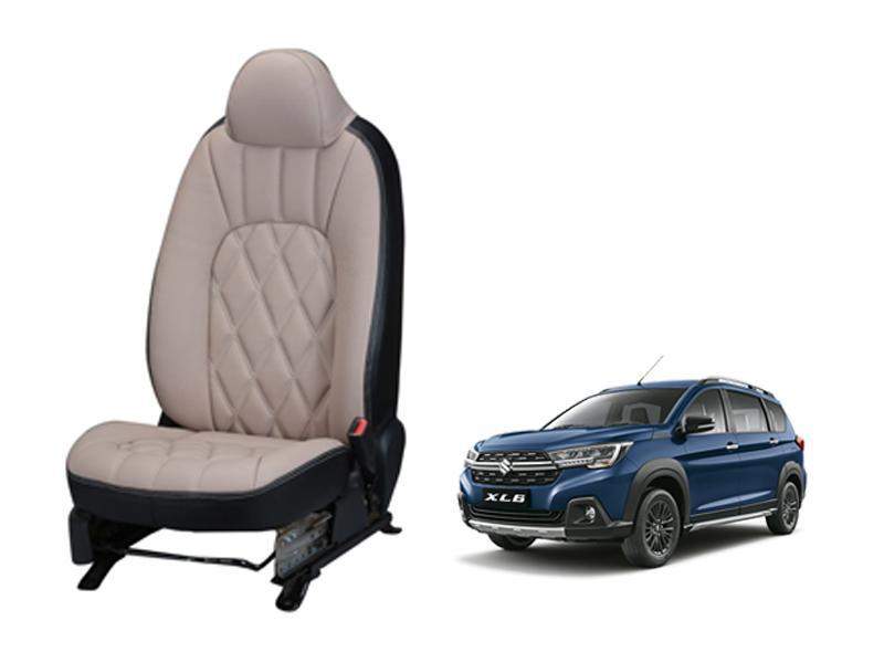 Maruti Suzuki XL-6 Threading SERIES 3D CUSTOM ART LEATHER CAR SEAT COVERS