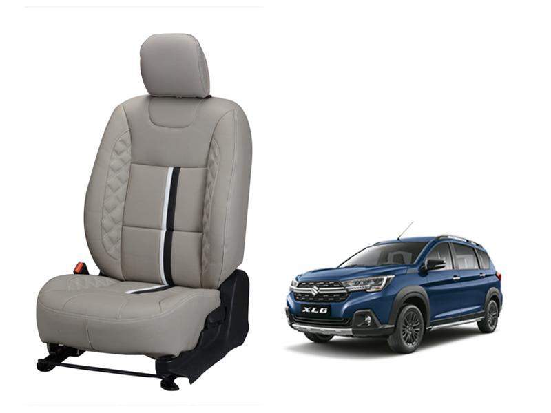 Maruti Suzuki XL-6 Trace Series 3D Custom Nappa Leather Car Seat Covers