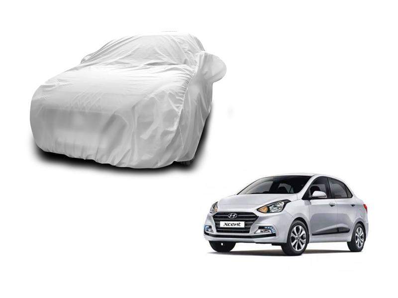 Hyundai Xcent New Silver Car Body Cover