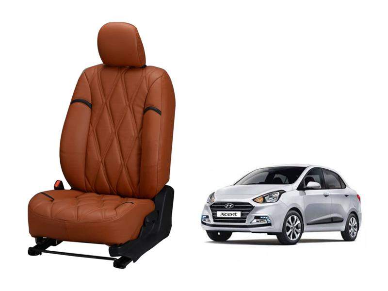 Hyundai Xcent Kite Series 3D Custom Nappa Leather Car Seat Covers