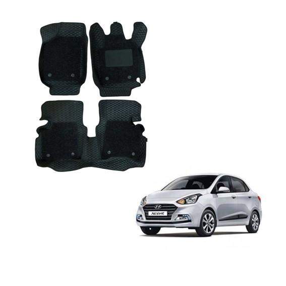 Hyundai Xcent Spacious Foot Mattress - Black Colour