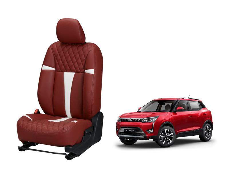 Mahindra XUV 300 Racing series 3D Custom art leather car seat covers