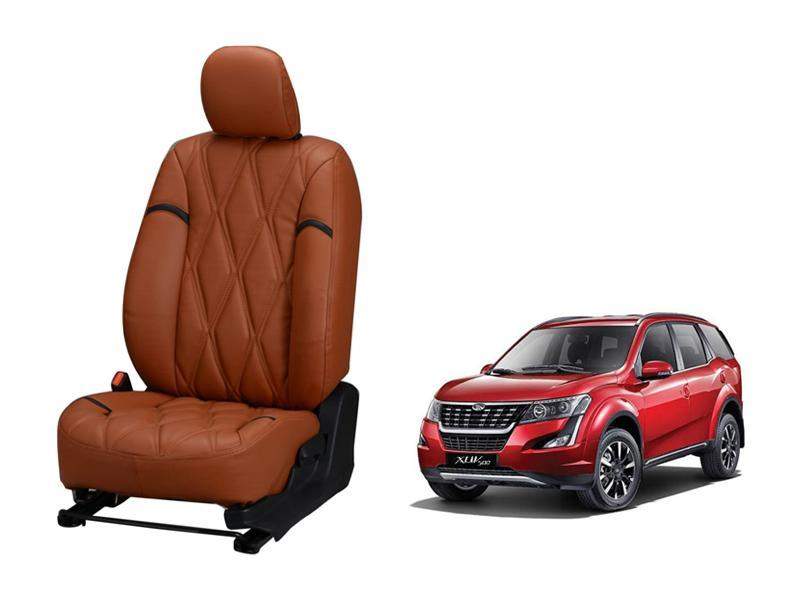 Mahindra Xuv 500 Kite Series 3D Custom Nappa Leather Car Seat Covers