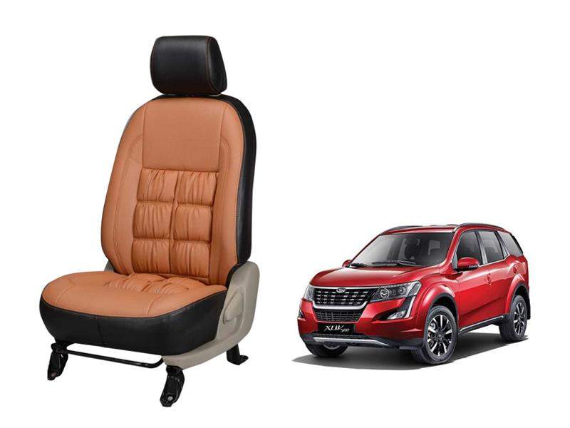 Mahindra Xuv 500 Comfort Series 3D Custom Stallion Leather Car Seat Covers