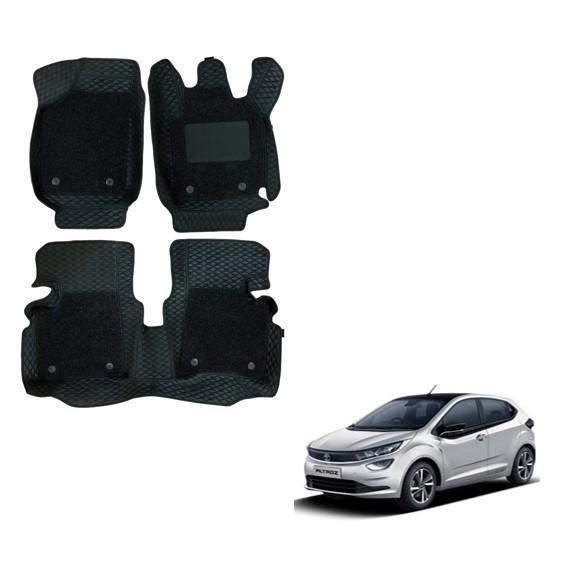 Tata Altroz Lavish Floor Mats - Black Colour