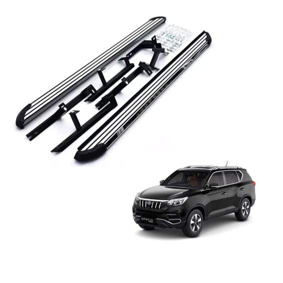 Side Steps for Mahindra Alturas with an Opal Design