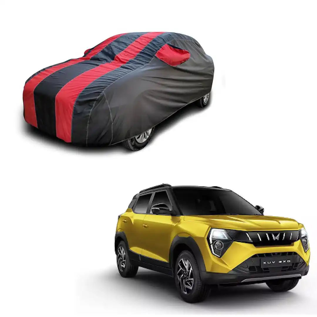 Xuv 3XO Double Colour Lining Car Body Cover || Drivestylish