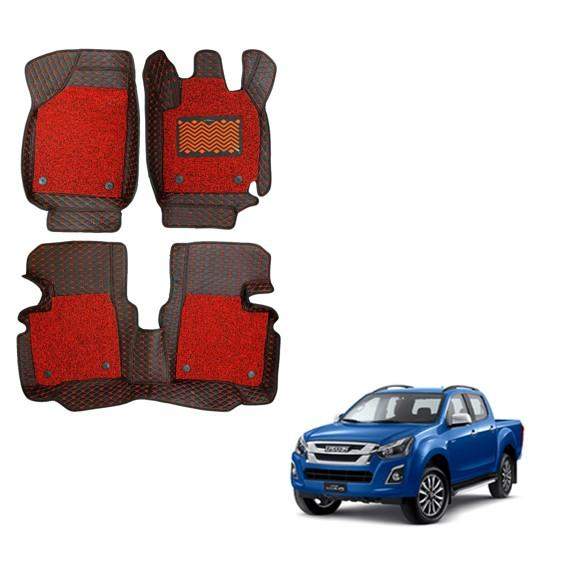 Isuzu D-Max / Isuzu V-Cross Premium Floor Mats - Red Colour