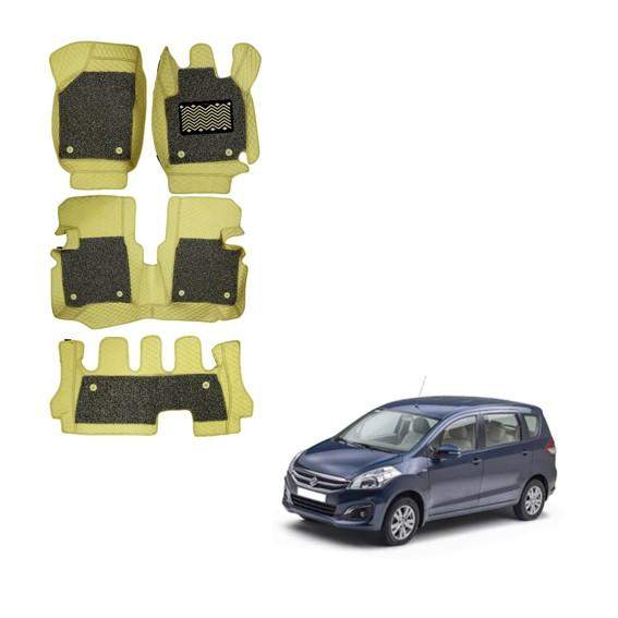 Maruti Suzuki Ertiga Lavish 7D Foot Mattress - Beige Colour
