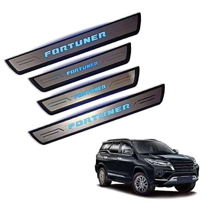 Toyota Fortuner LED Scuff Plates