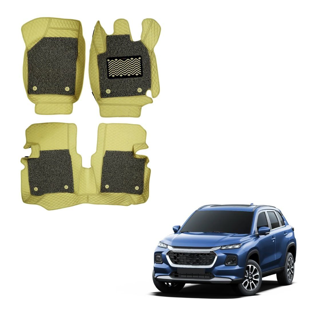 Maruti Suzuki Grand Vitara (2022) Luxurious Floor Mats - Beige Colour