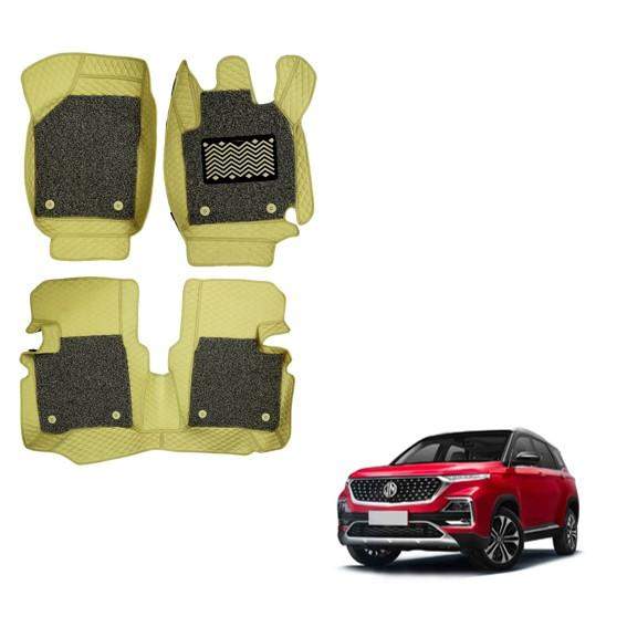 MG Hector Spacious 7D Mat Carpet - Beige Colour