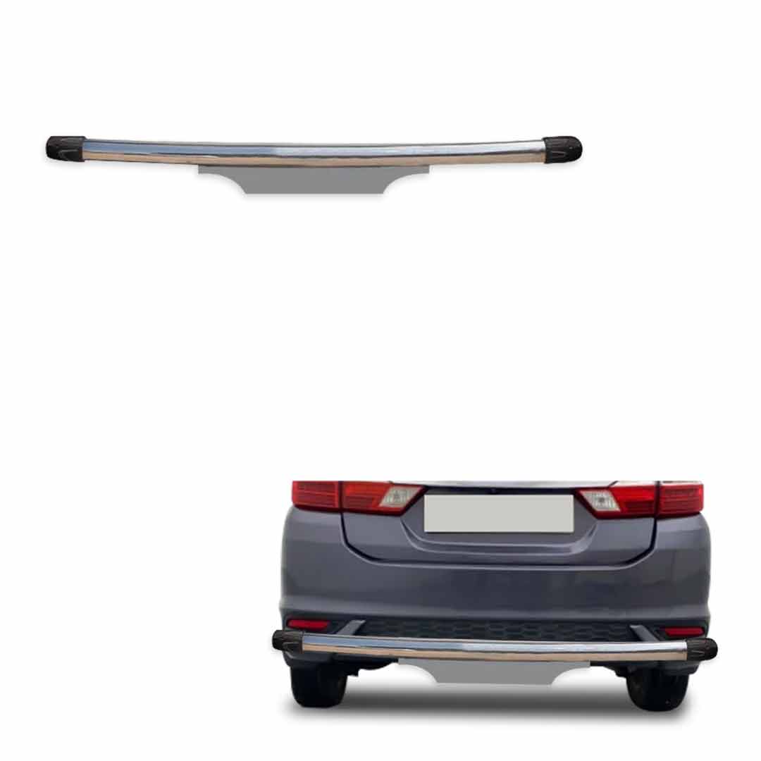 Rear Bumper Safety Guard for Honda City (2017) - in Active Plates