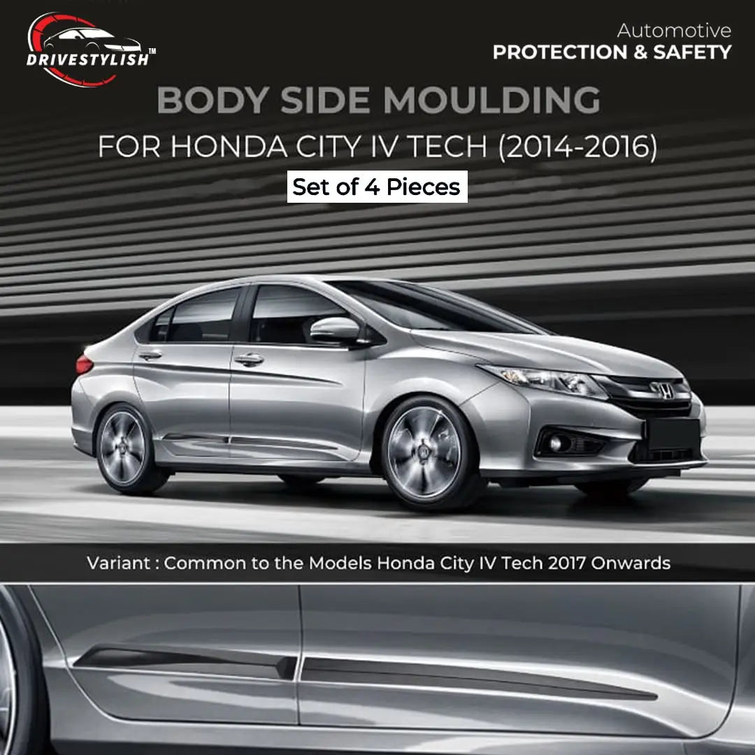 Honda City Side Beading 2014-2017